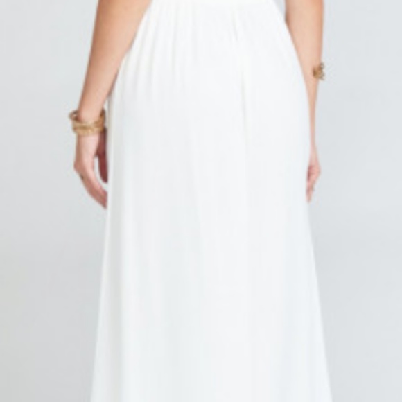 SHOW ME YOUR MUMU - COLLETTE COLLAR DRESS - White - Picture 3 of 3